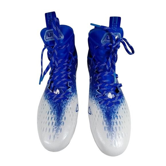 NWT@$130! UNDER ARMOUR SPOTLIGHT LUX MC 2.0! GRADIENT BLUE/WHITE, BOXED! SZ 11.5 - Picture 5 of 12